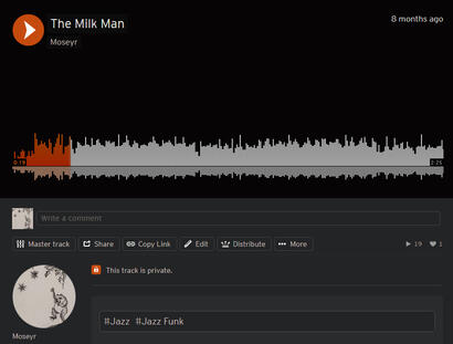 A little backing track I made for my friend's lighthearted milk delivery game